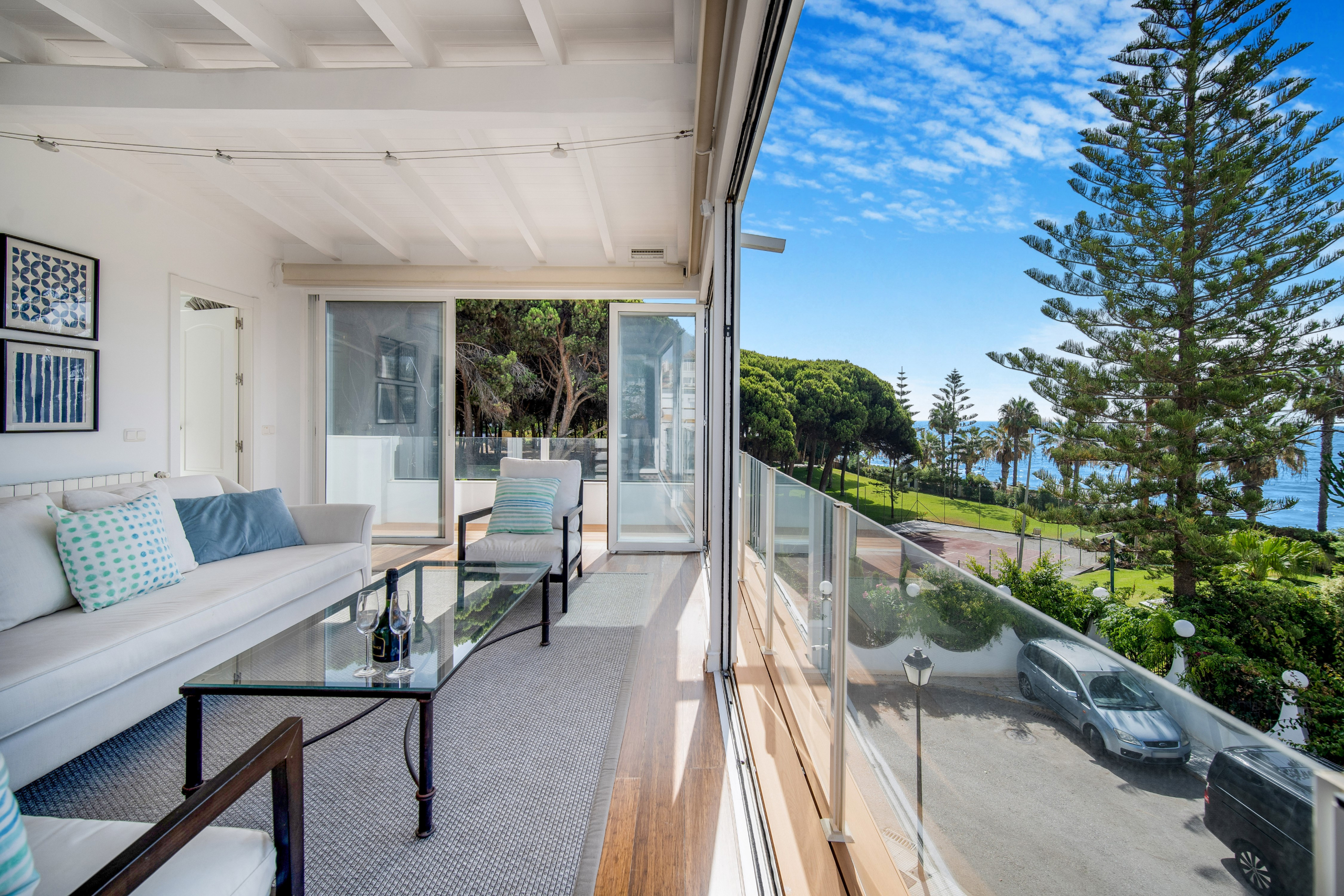 Frontline Beach Townhouse in Marbellamar, Marbella Golden Mile