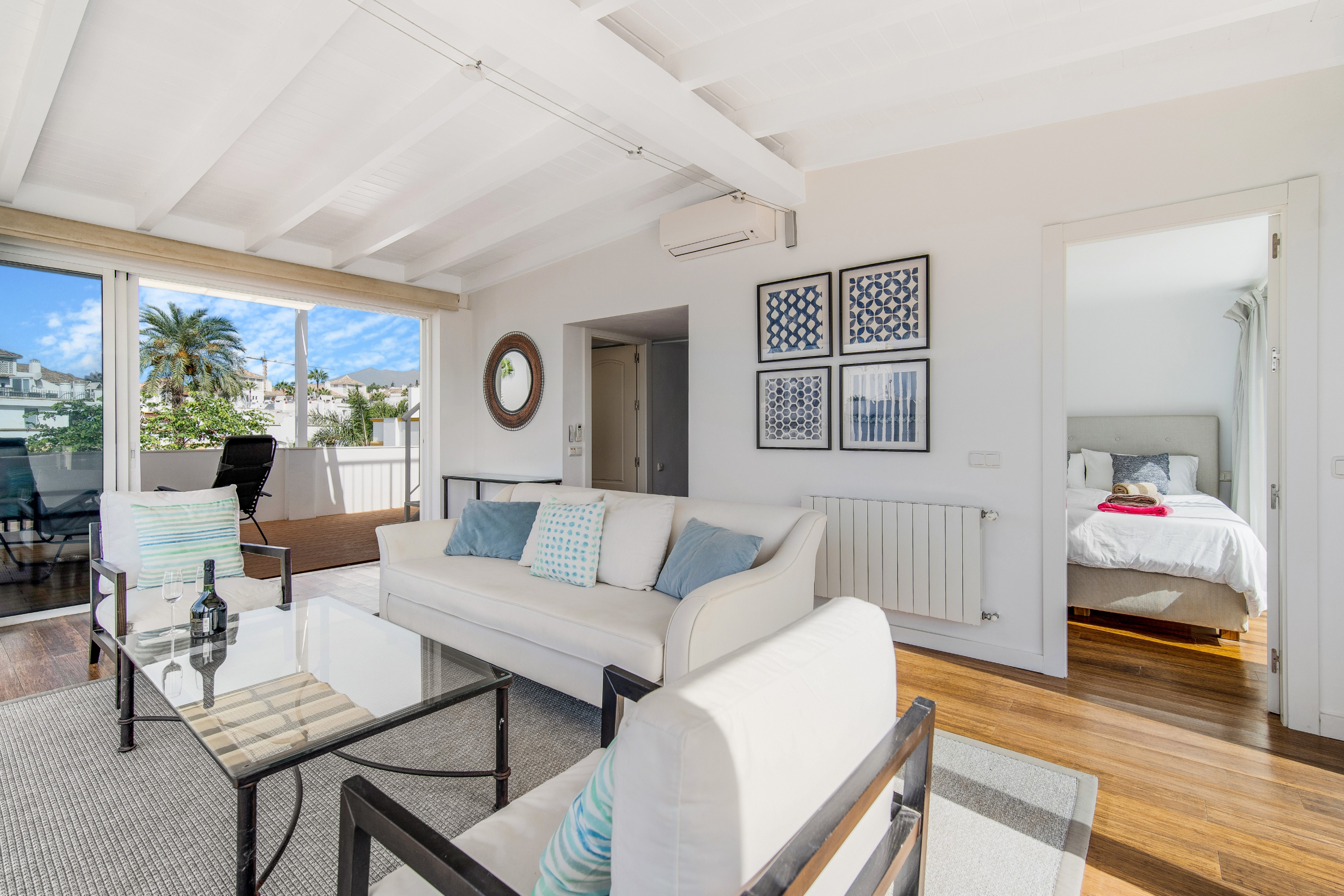 Frontline Beach Townhouse in Marbellamar, Marbella Golden Mile