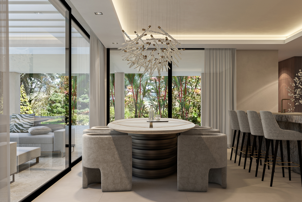Luxury Golf Valley Villa in Nueva Andalucía