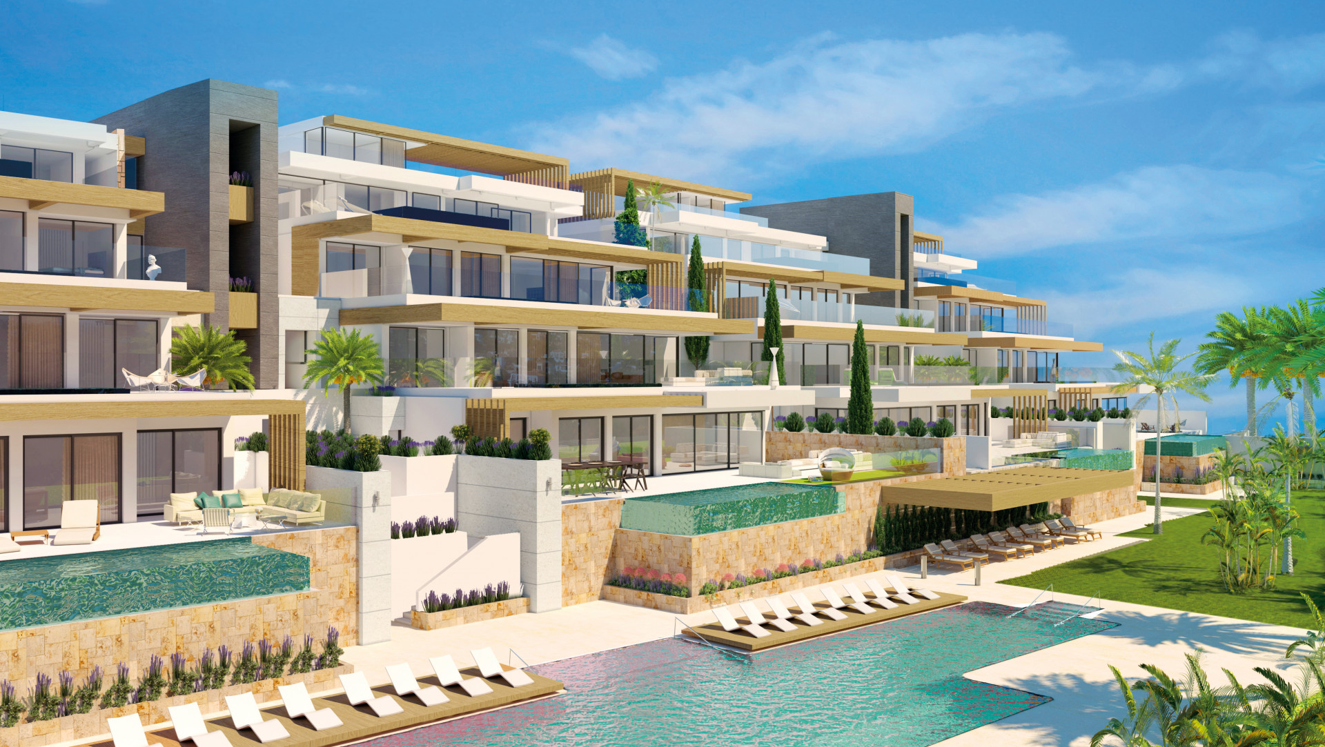 luxo-estate-1 Estepona penthouse 3 Bedrooms