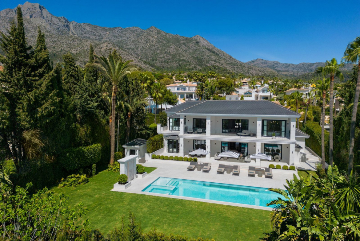 Sierra Blanca Marbella villa 6 Bedrooms