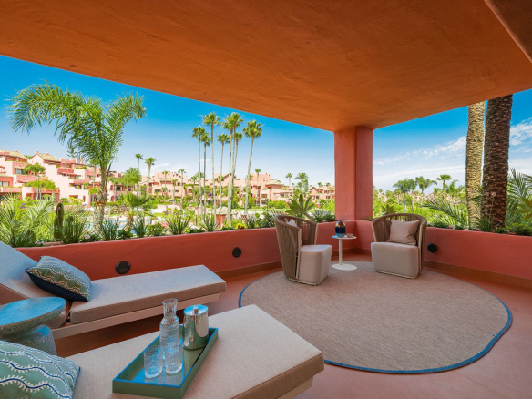 New Golden Mile Estepona apartment 3 Bedrooms