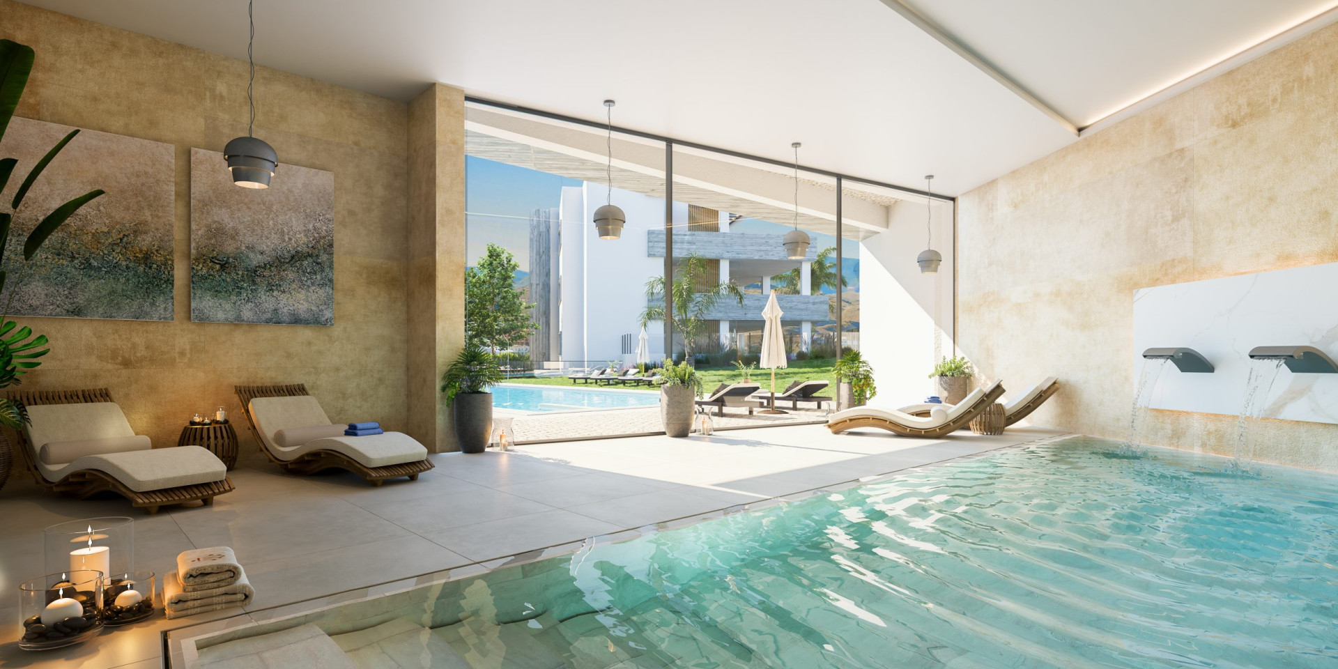 Los Monteros Marbella penthouse 3 Bedrooms