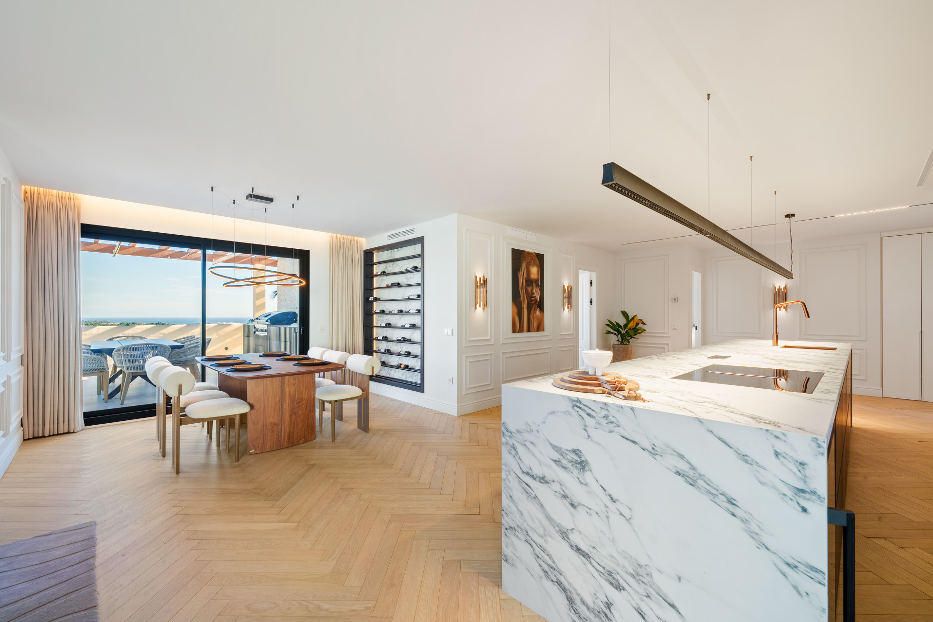 Nueva Andalucia Marbella penthouse 3 Bedrooms