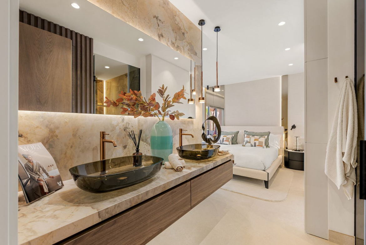 New Golden Mile Estepona apartment 3 Bedrooms