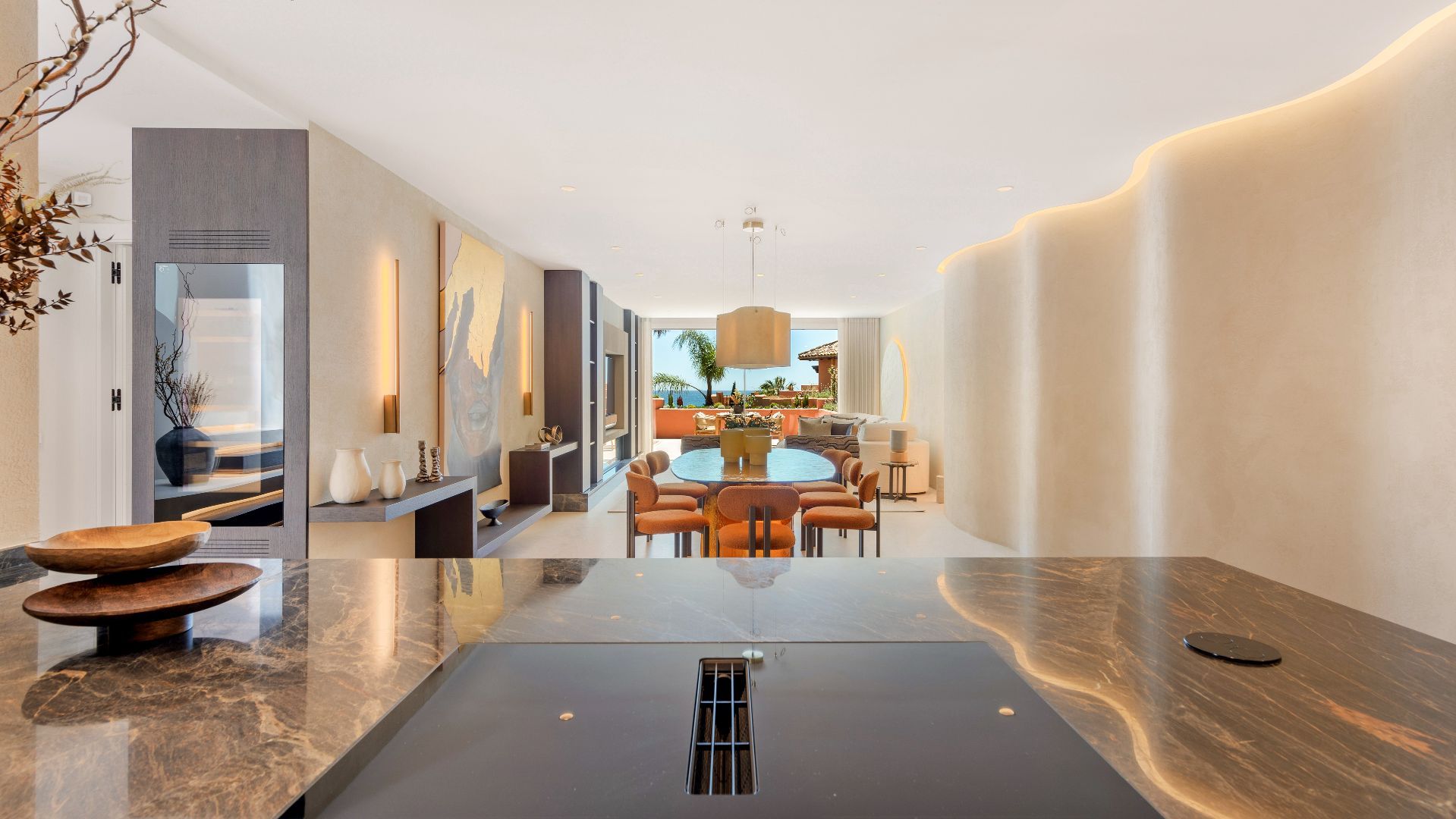 luxo-estate-11 Rio Real Marbella penthouse 4 Bedrooms