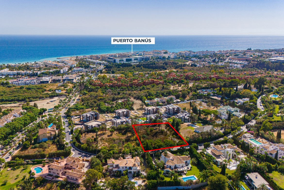 Nueva Andalucia Marbella plot  Bedrooms