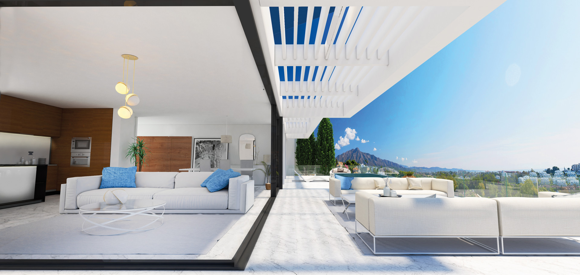 RR2594 Estepona penthouse 3 Bedrooms