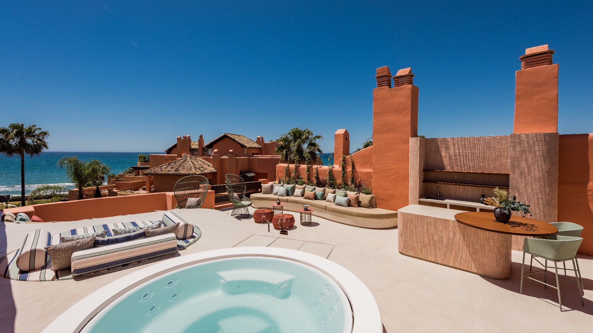 CMH418 Rio Real Marbella penthouse 4 Bedrooms