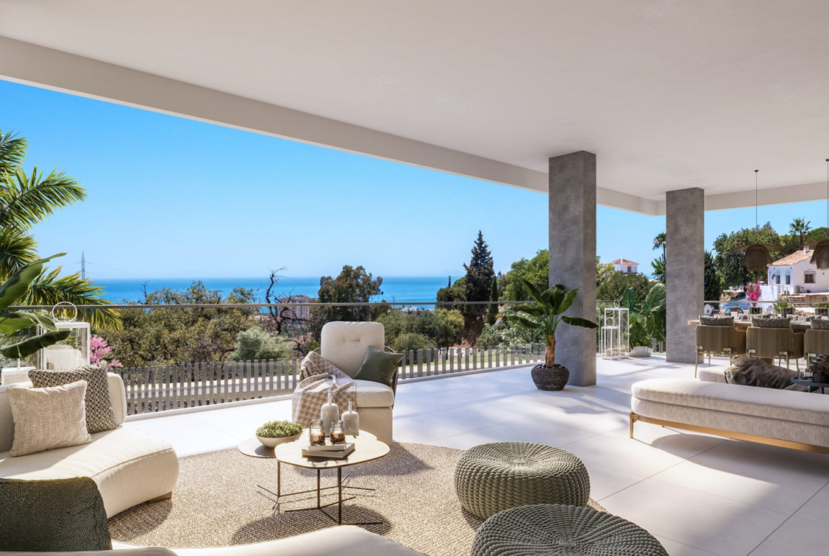 Los Monteros Marbella penthouse 3 Bedrooms