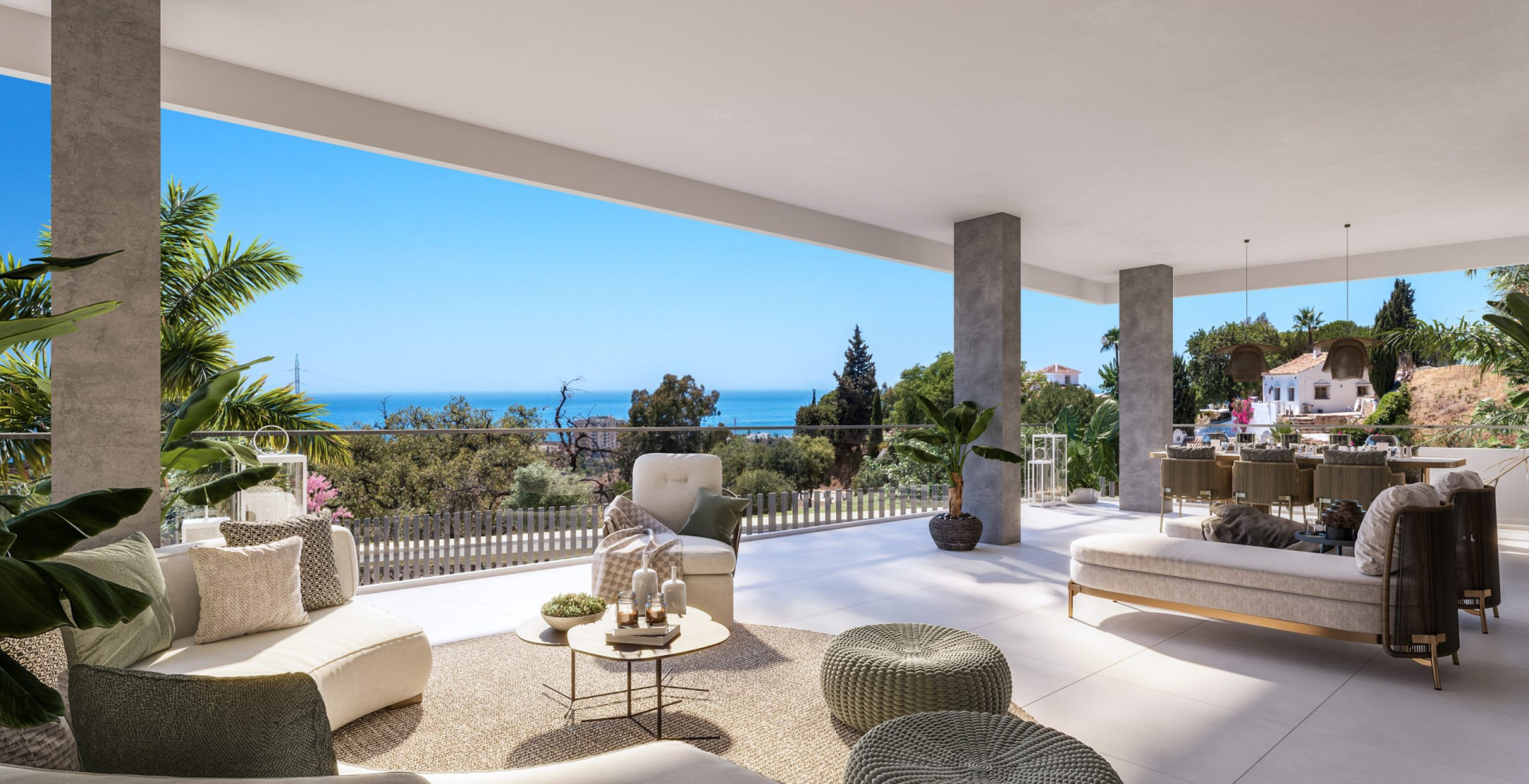Los Monteros Marbella penthouse 3 Bedrooms