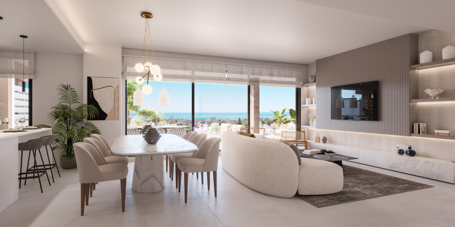 Los Monteros Marbella penthouse 3 Bedrooms