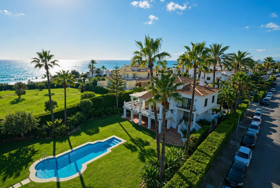 Las Chapas Marbella villa 6 Bedrooms