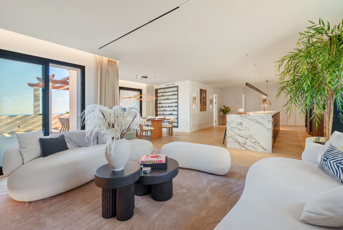 Nueva Andalucia Marbella penthouse 3 Bedrooms