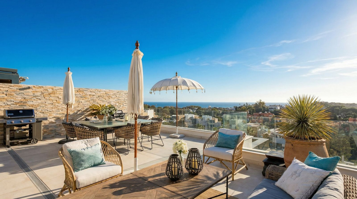 Cabopino Marbella penthouse 3 Bedrooms