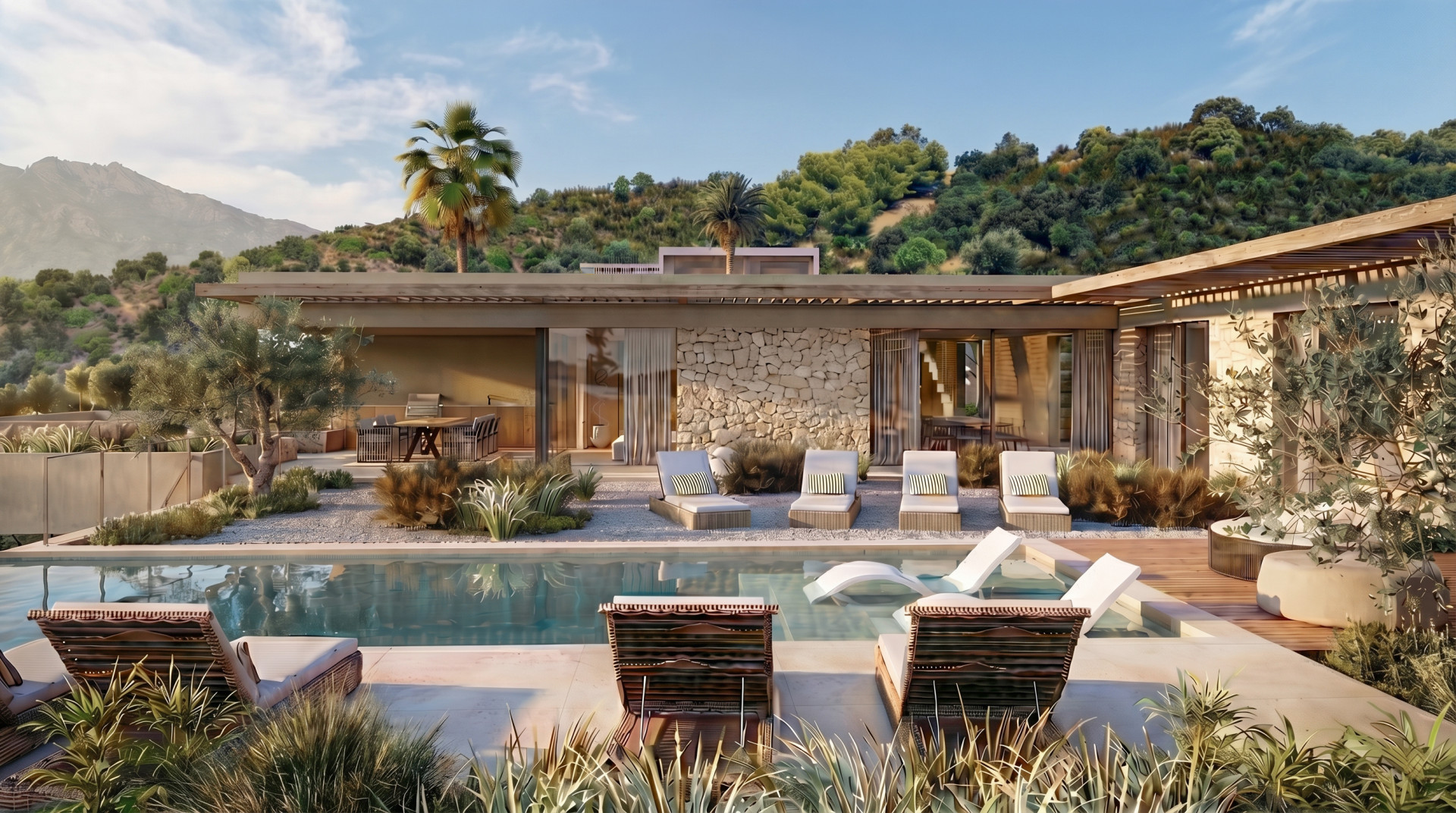 Los Monteros Marbella villa 5 Bedrooms