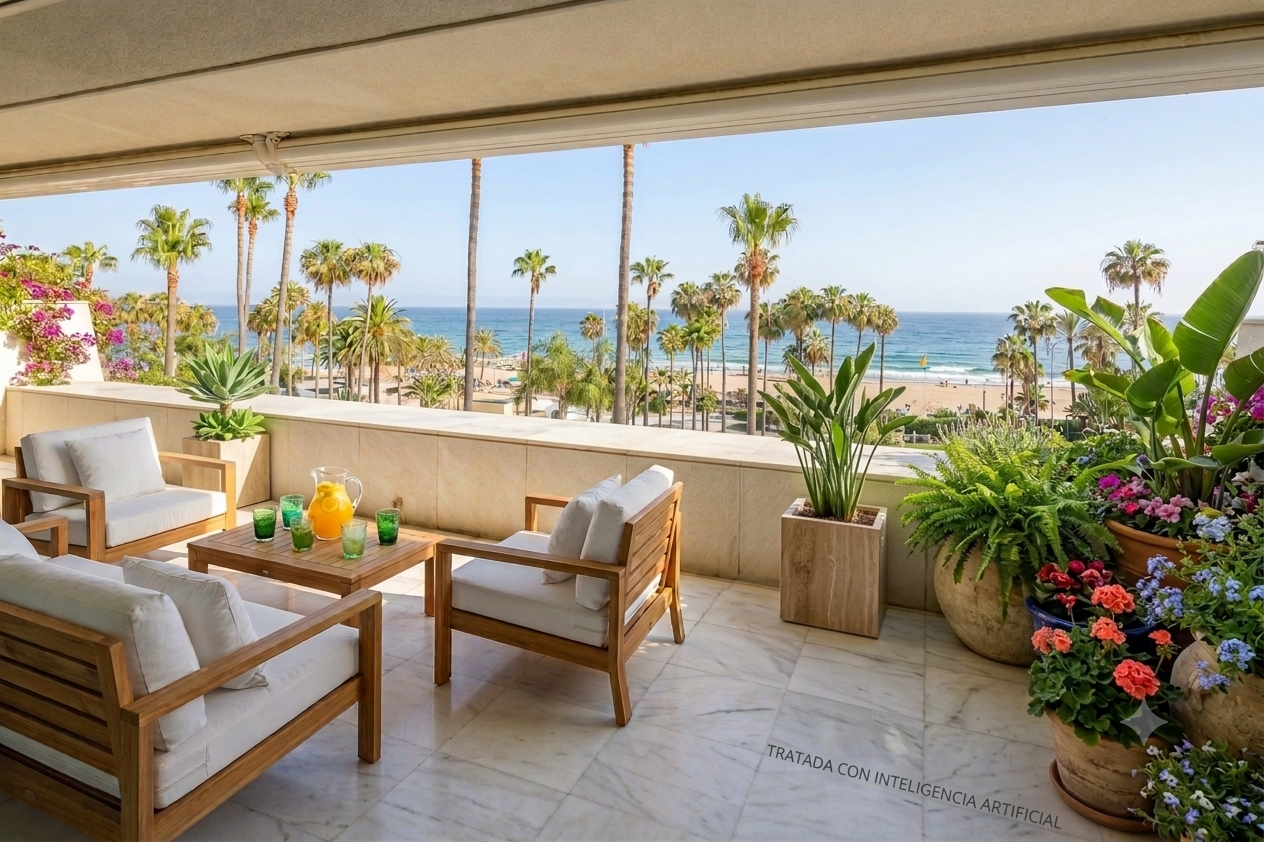 Puerto Banus Marbella penthouse 4 Bedrooms