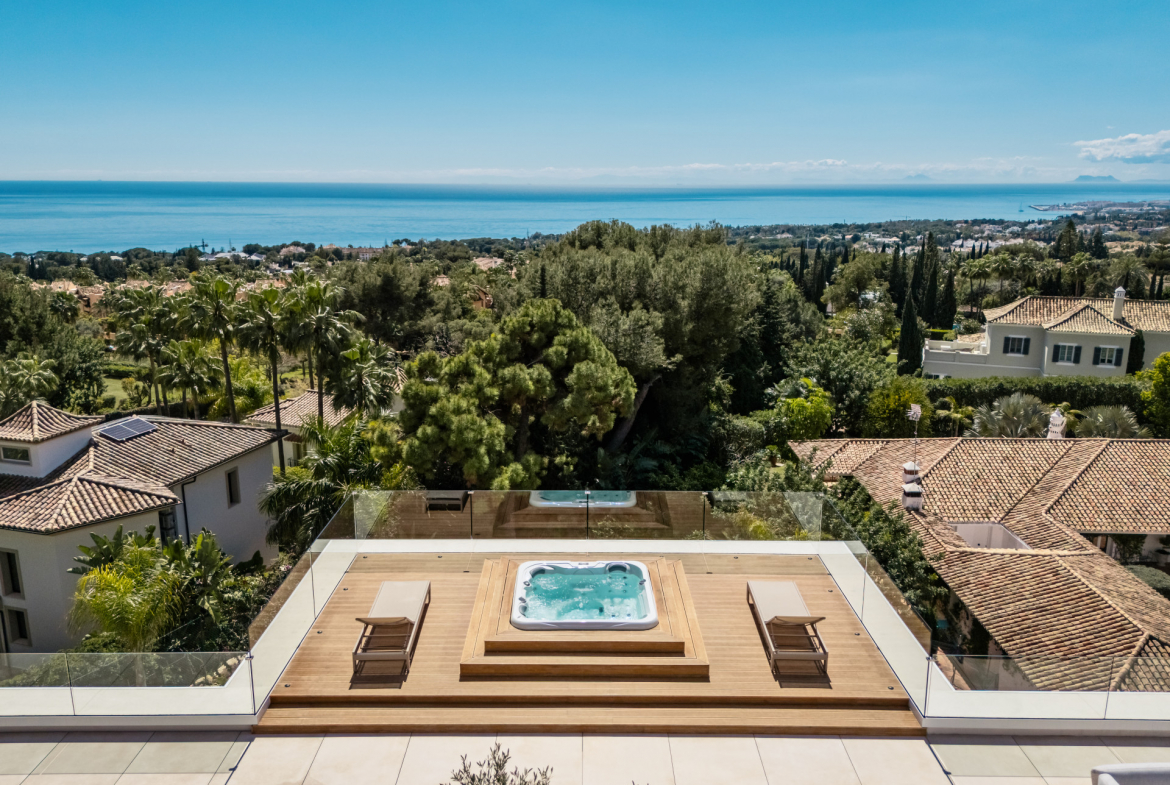Sierra Blanca Marbella villa 6 Bedrooms