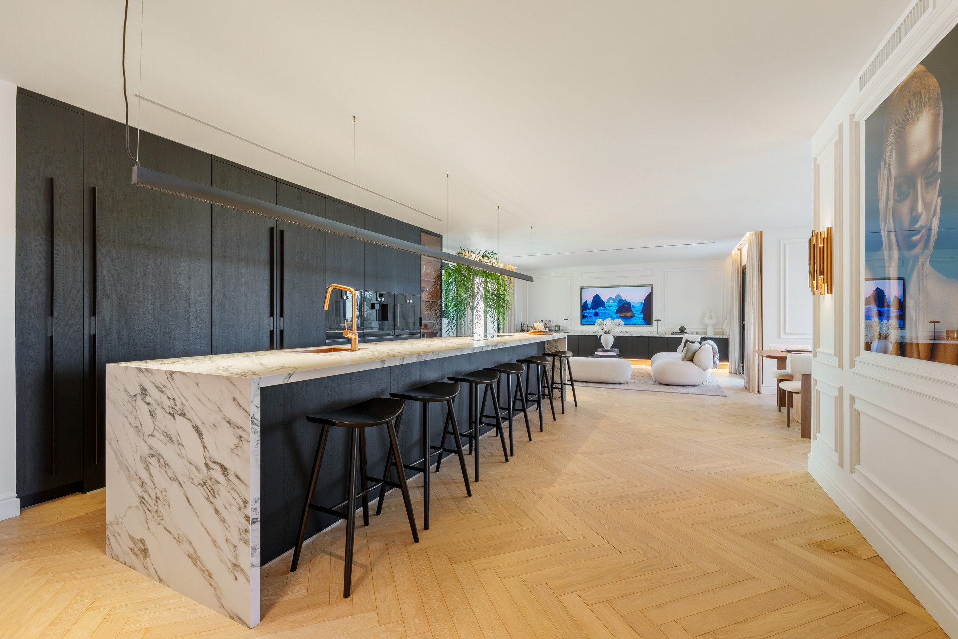 Nueva Andalucia Marbella penthouse 3 Bedrooms