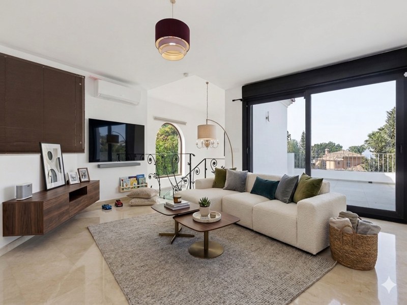 El Rosario Marbella villa 5 Bedrooms