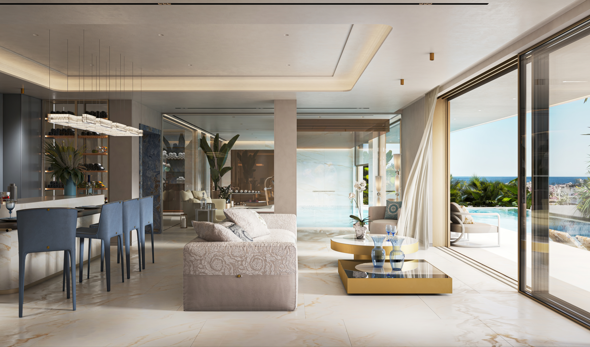 luxo-estate-4 Nueva Andalucia Marbella villa 5 Bedrooms