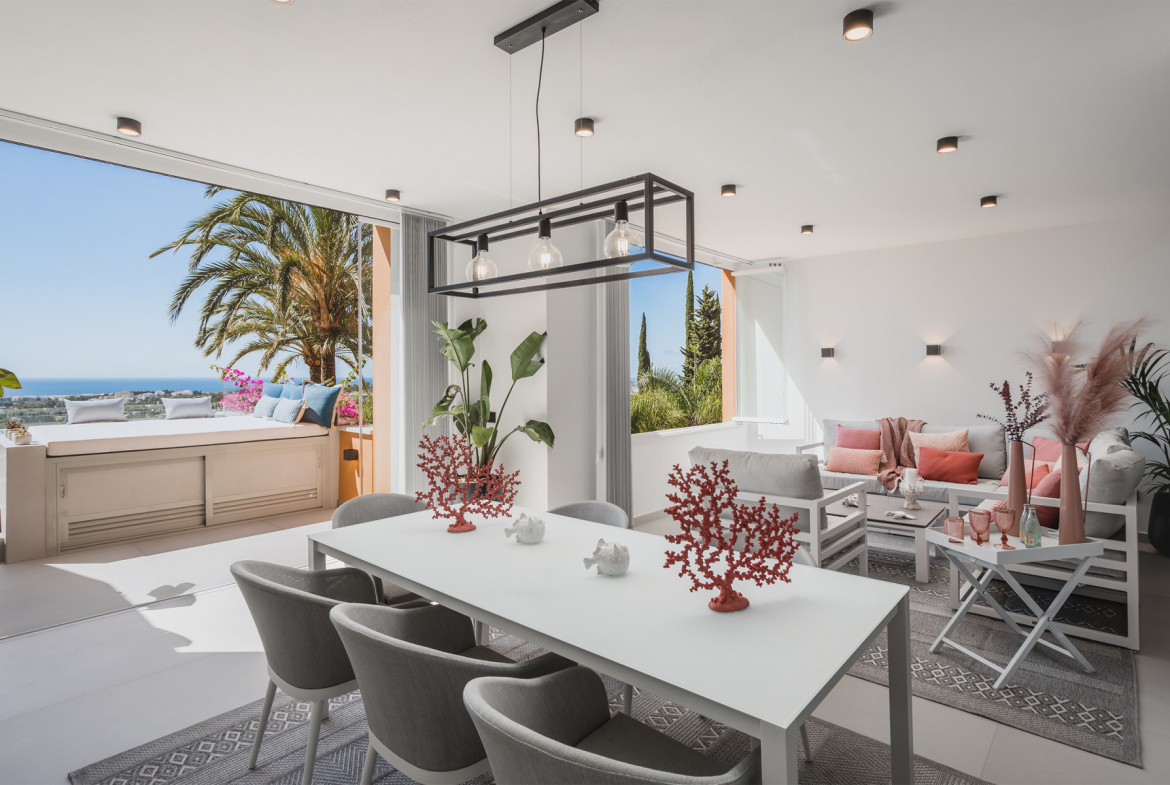 Nueva Andalucia Marbella penthouse 3 Bedrooms