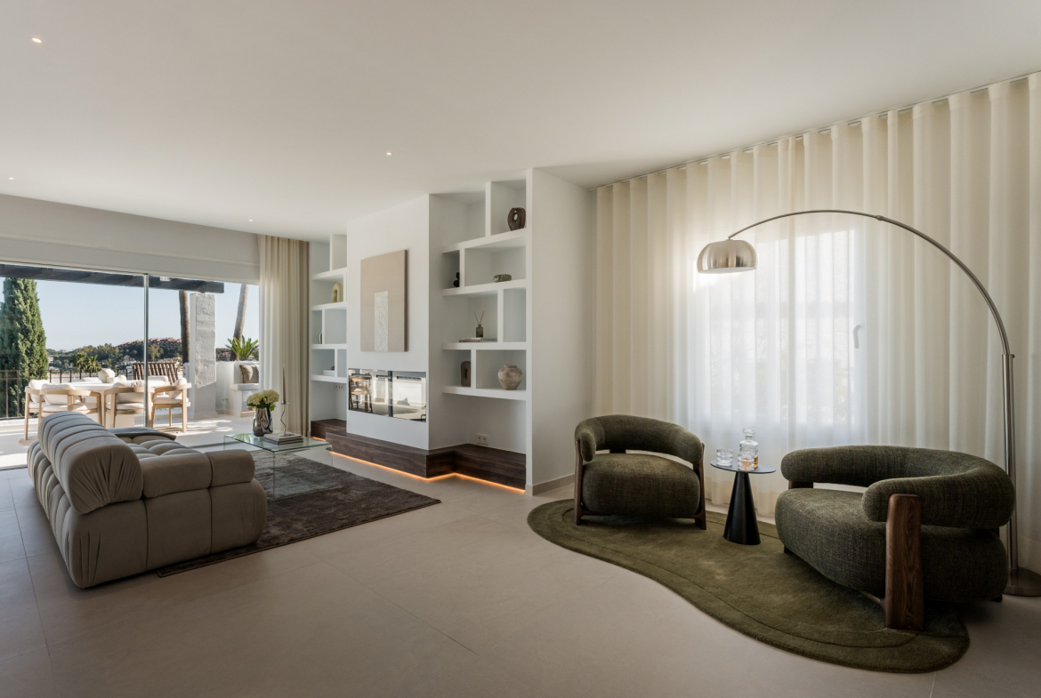 Nueva Andalucia Marbella penthouse 3 Bedrooms