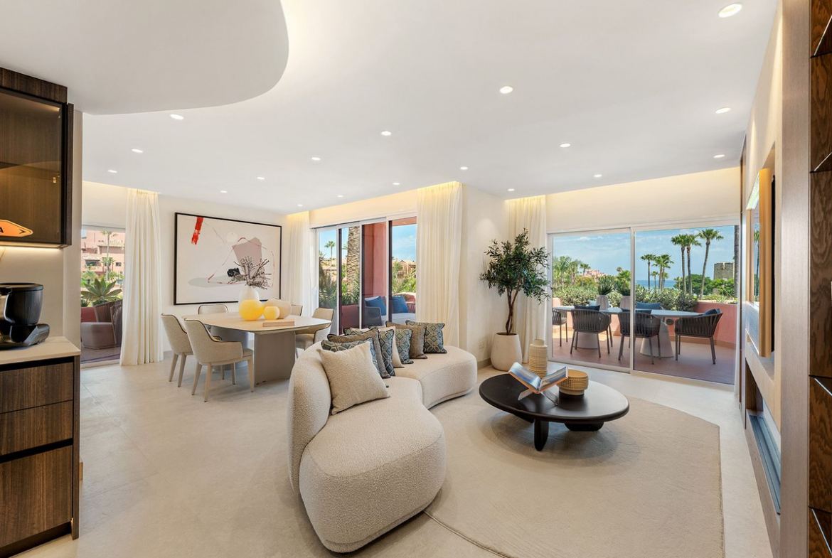 New Golden Mile Estepona apartment 3 Bedrooms