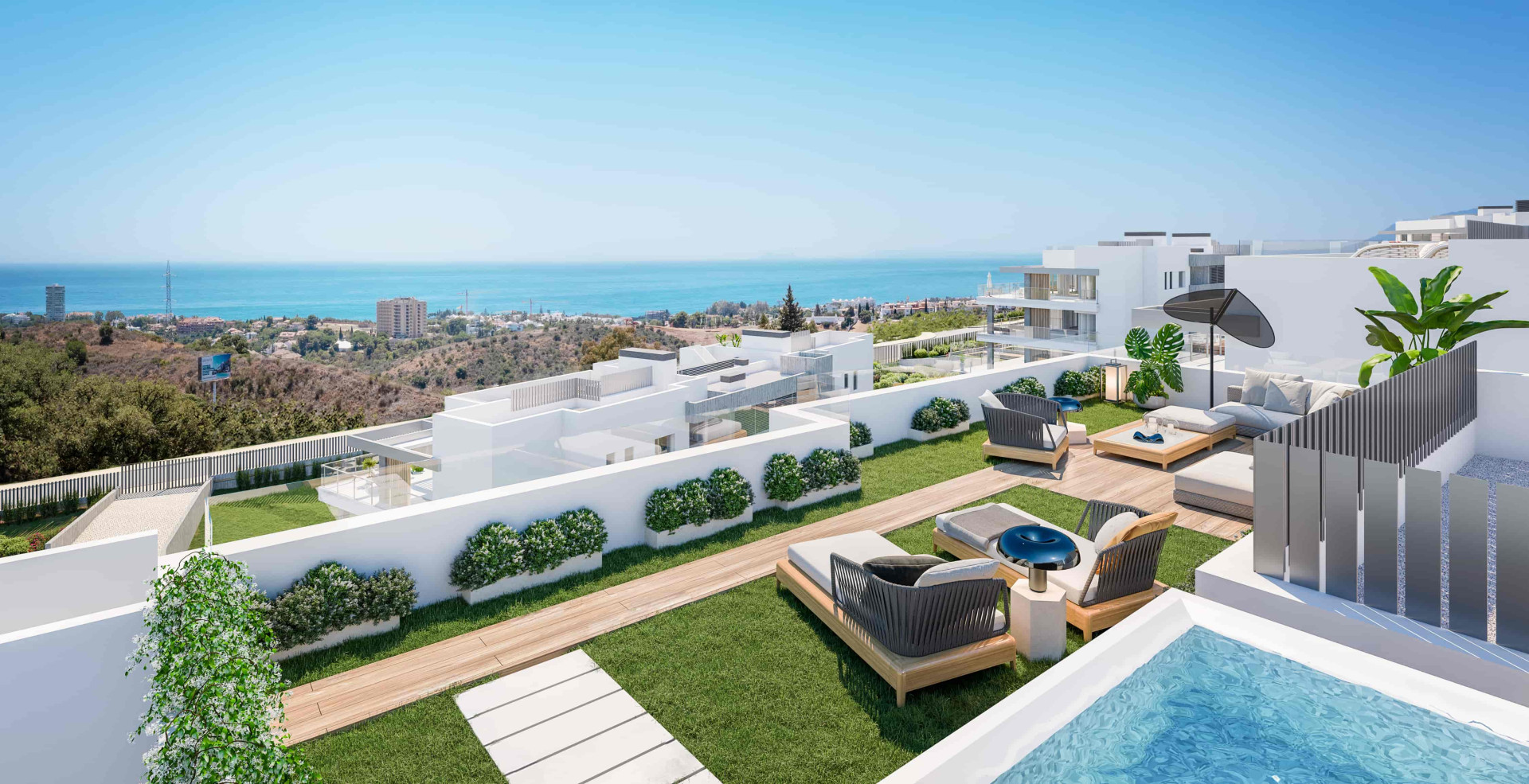 Los Monteros Marbella penthouse 3 Bedrooms