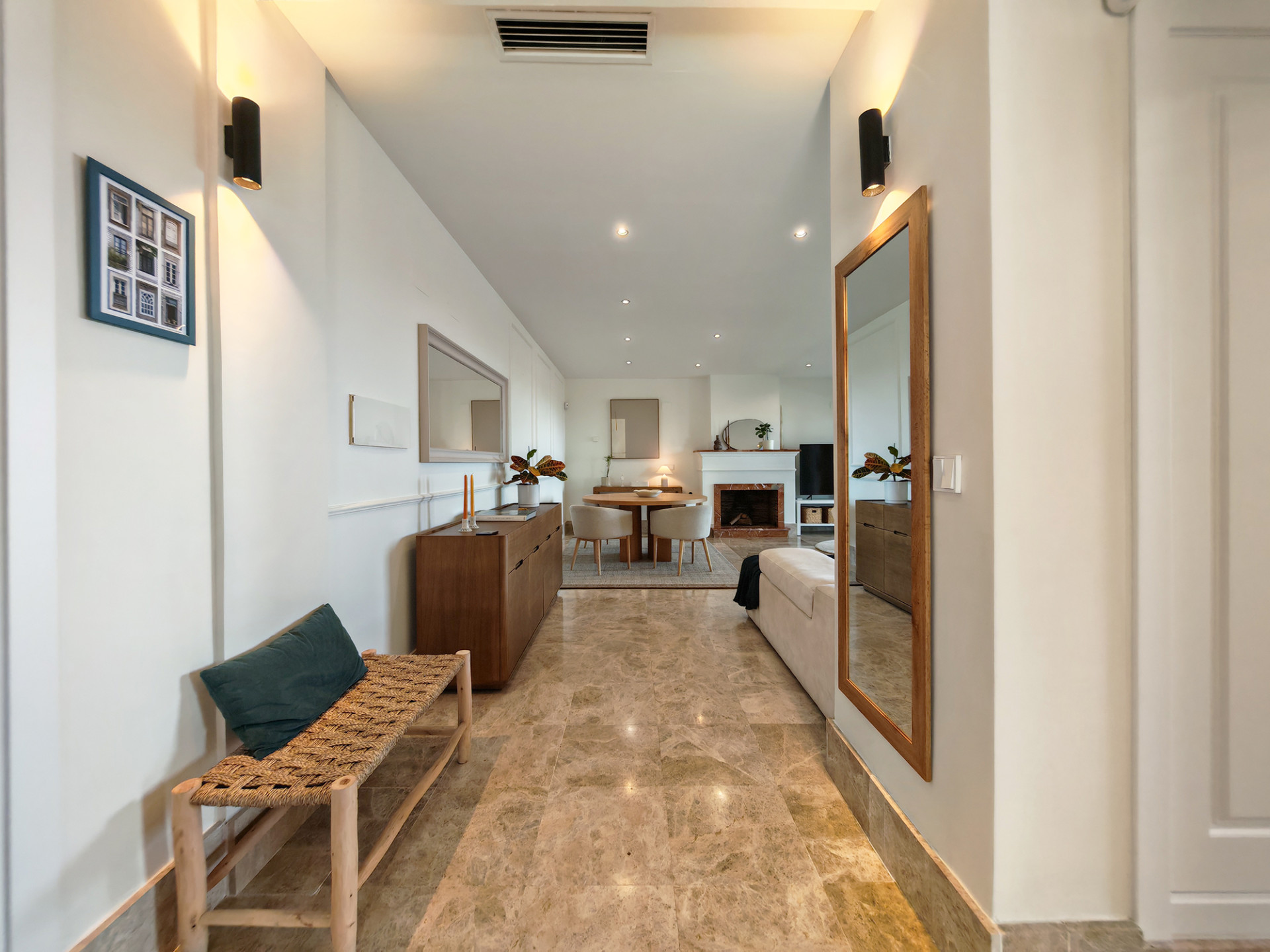 luxo-estate-6 Los Monteros Marbella townhouse 3 Bedrooms