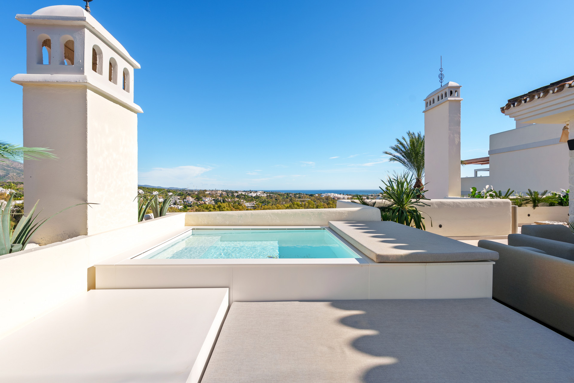 Nueva Andalucia Marbella penthouse 3 Bedrooms